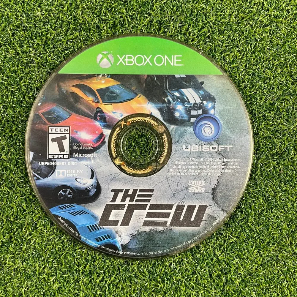 The Crew (Microsoft Xbox One, 2014) Disc Only Tested